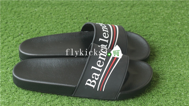 Balenciaga Black Slipper